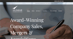 Desktop Screenshot of lasallecorporate.com